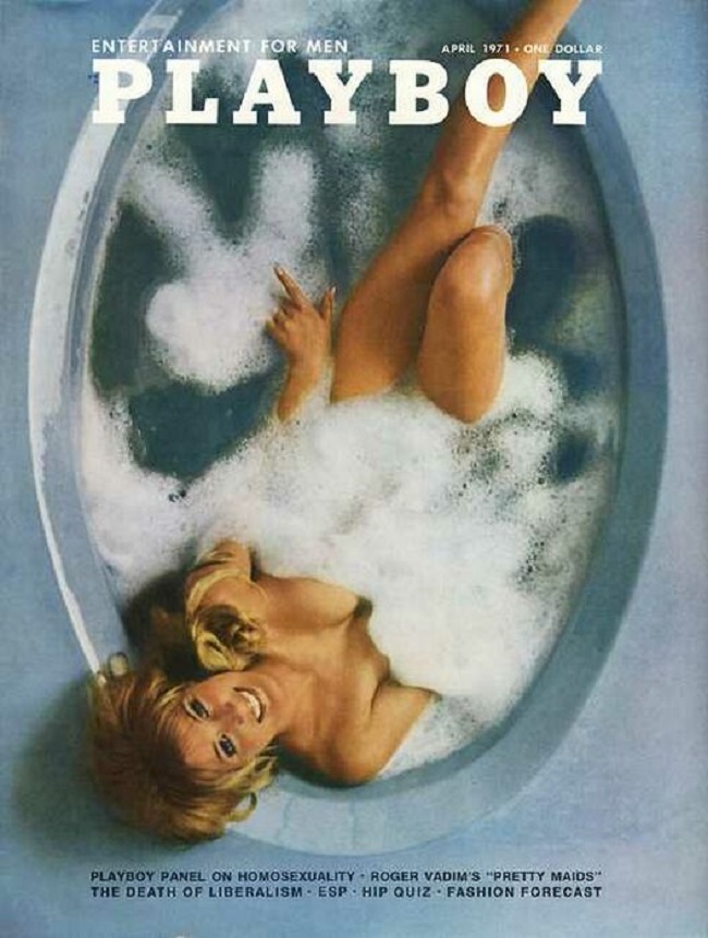 Playboy cover with Simone Hammerstrand 1971